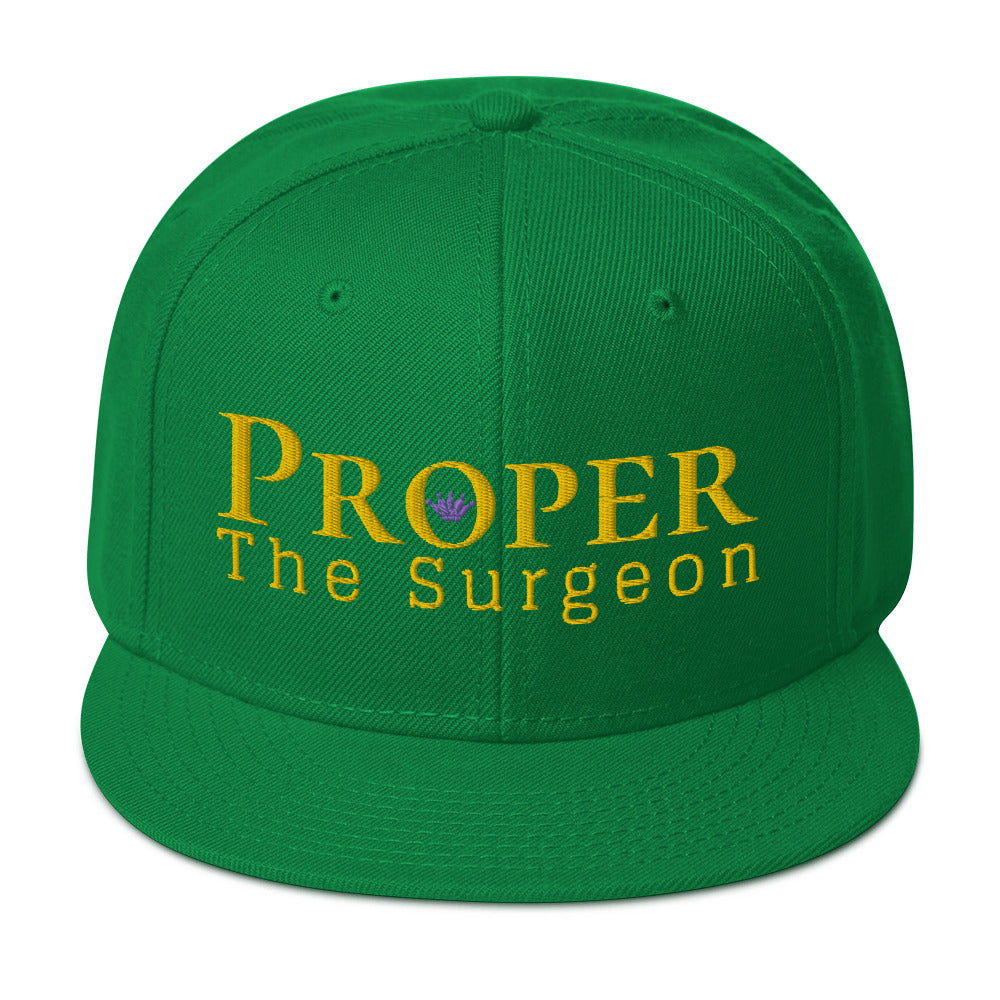 Proper The Surgeon Royal Combo (Gold/Gold/Purple) II Snapback Hat