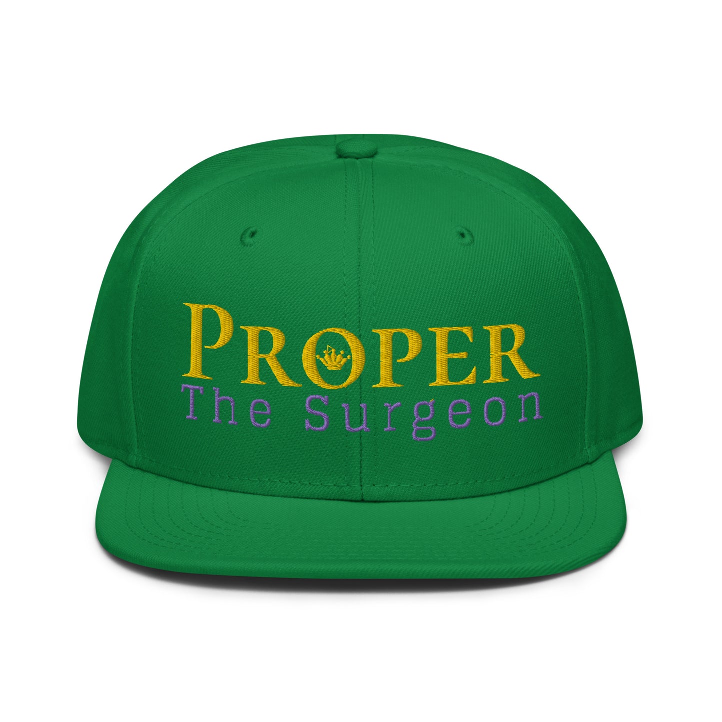 Proper The Surgeon Royal Combo (Gold/Purple/Gold) II Snapback Hat
