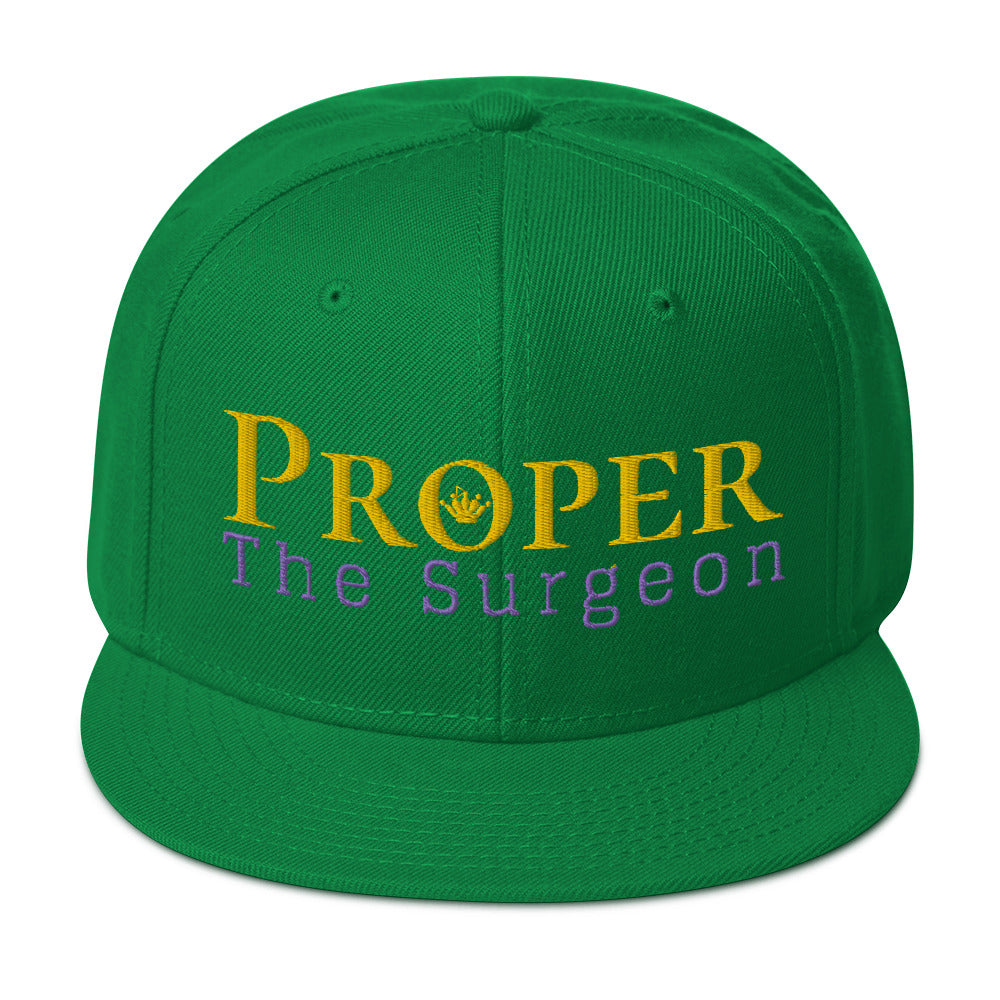 Proper The Surgeon Royal Combo (Gold/Purple/Gold) II Snapback Hat