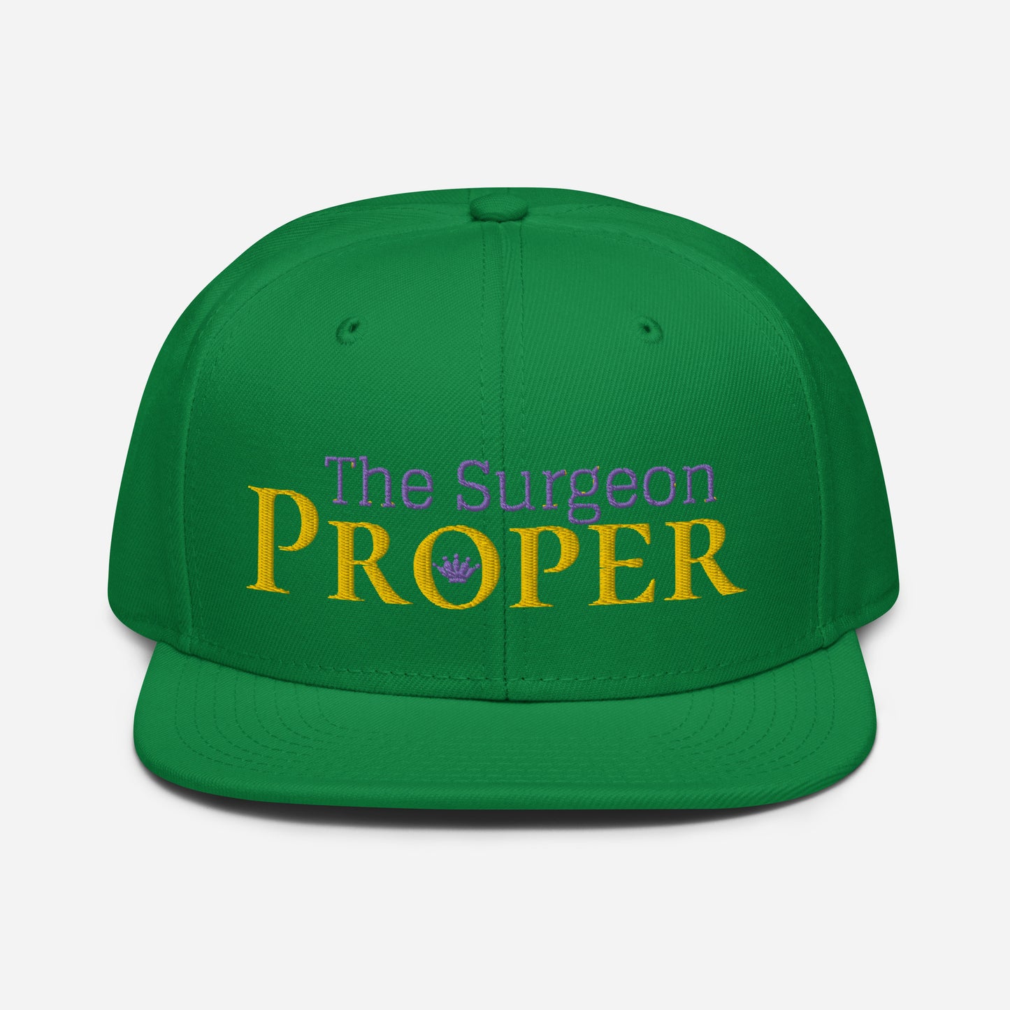 Proper The Surgeon Royal Combo (Gold/Purple/Purple) I Snapback Hat