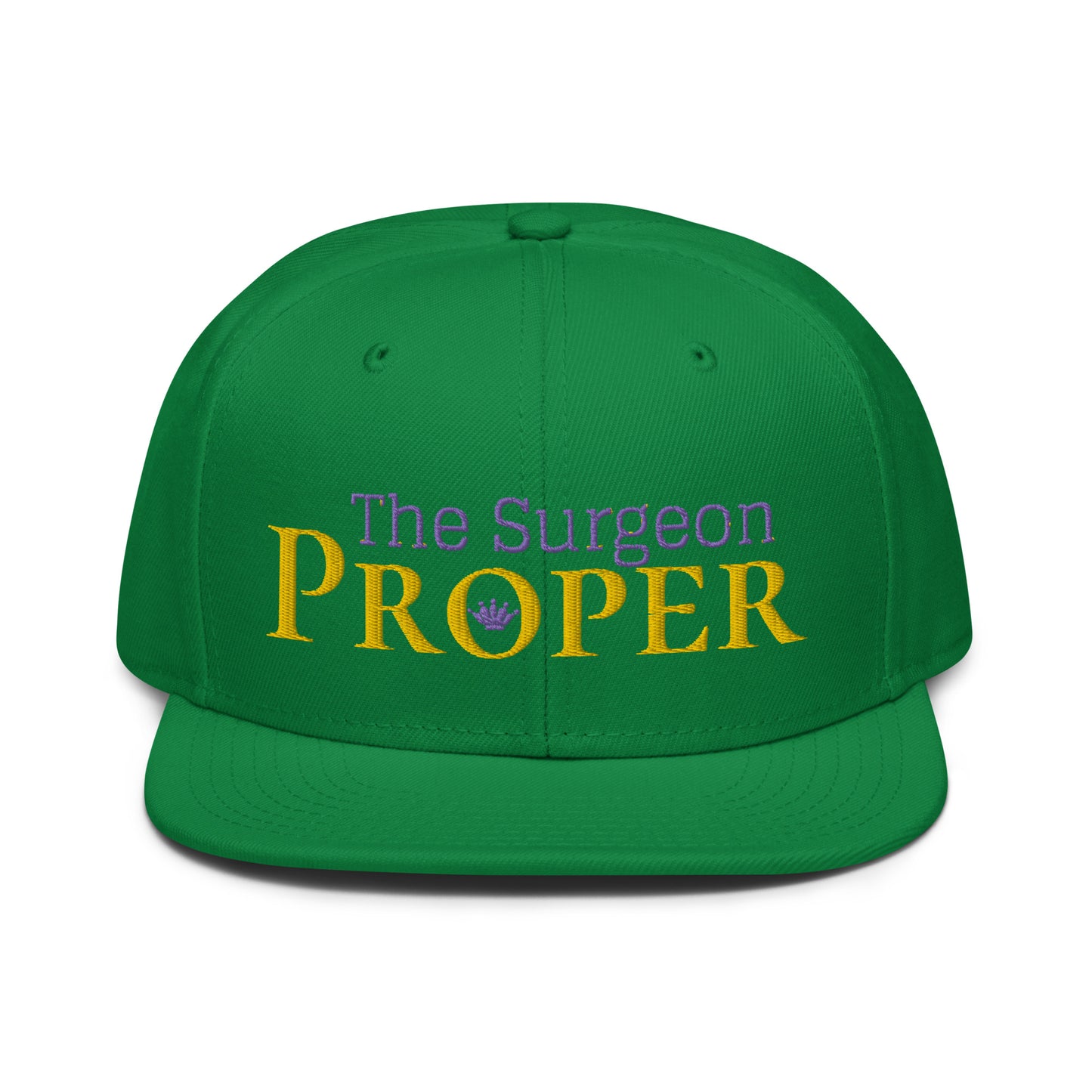 Proper The Surgeon Royal Combo (Gold/Purple/Purple) I Snapback Hat