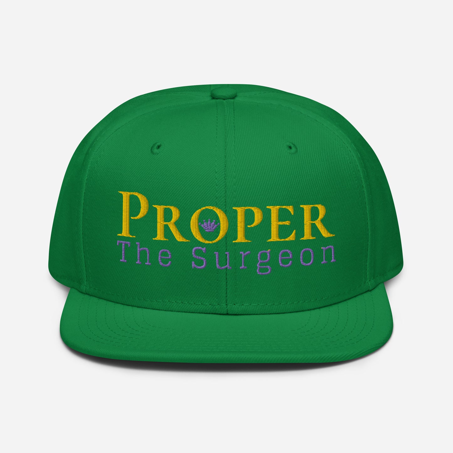 Proper The Surgeon Royal Combo (Gold/Lila/Lila) II Snapback-Kappe