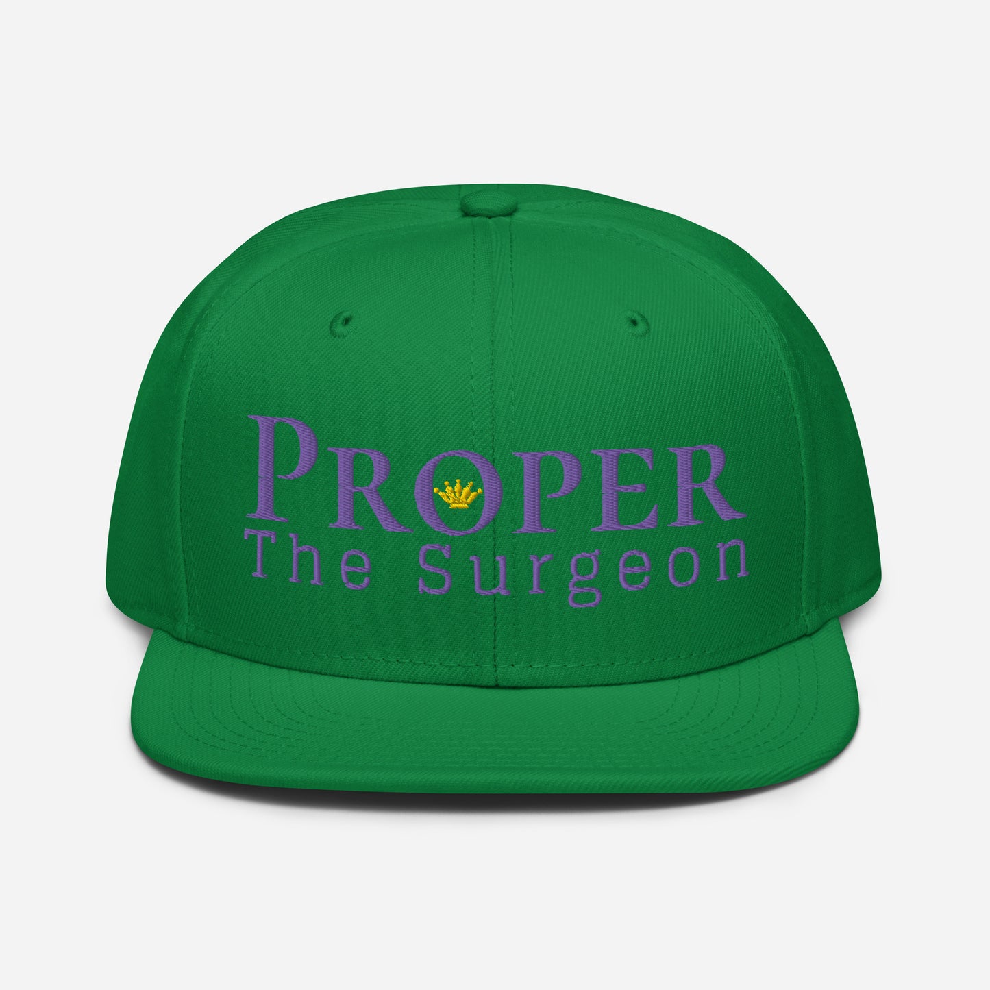 Proper The Surgeon Royal Combo (Lila/Lila/Gold) II Snapback-Mütze