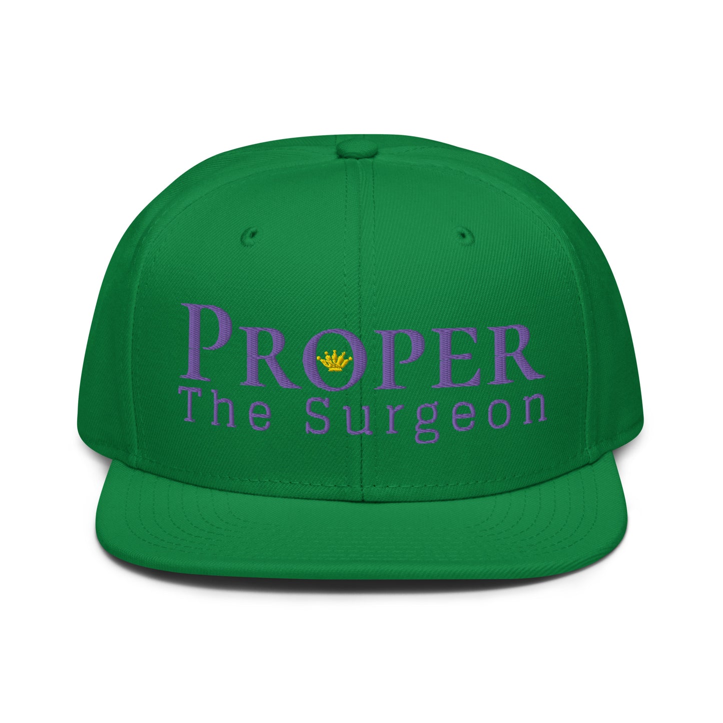 Proper The Surgeon Royal Combo (Lila/Lila/Gold) II Snapback-Mütze