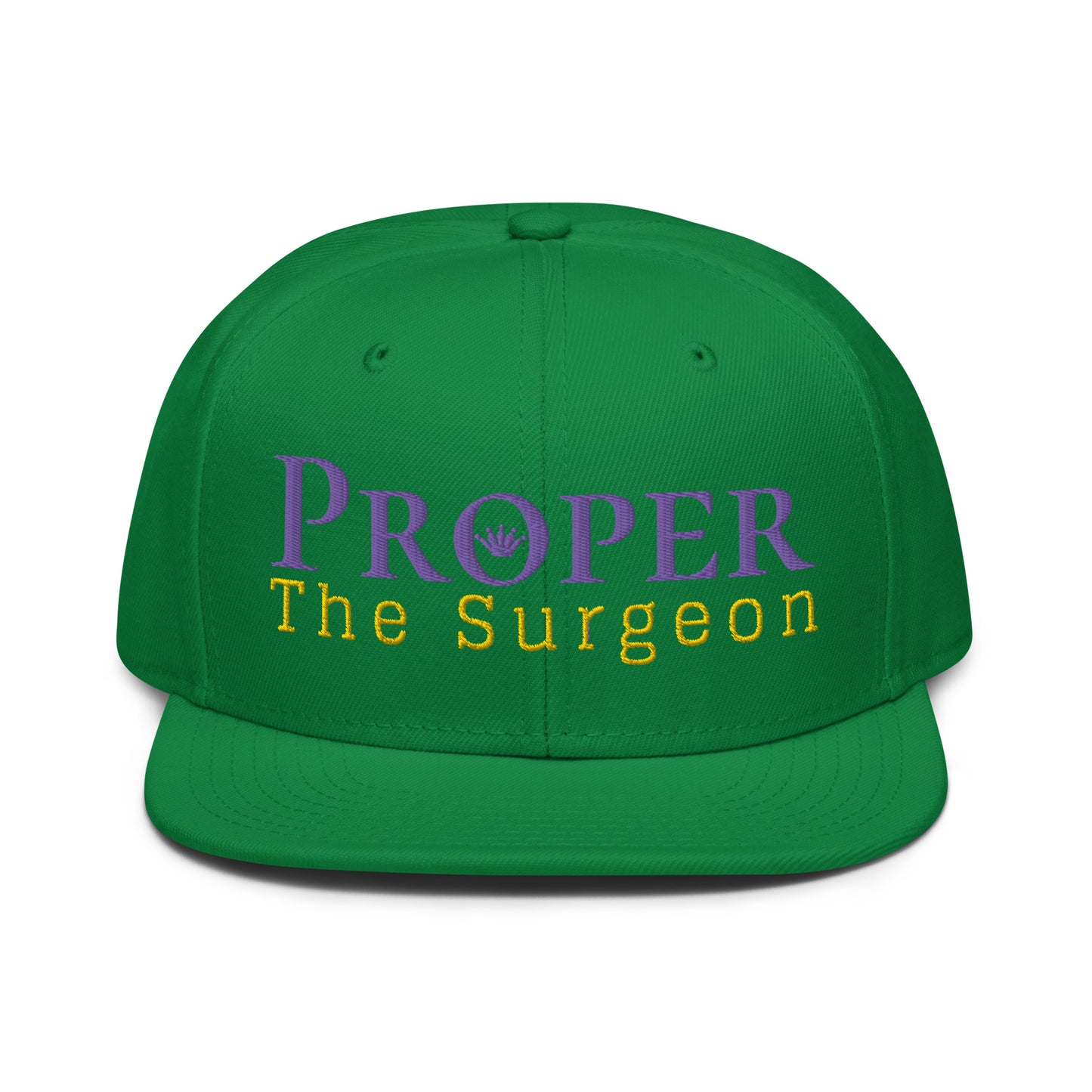 Proper The Surgeon Royal Combo (Purple/Gold/Purple) II Snapback Hat
