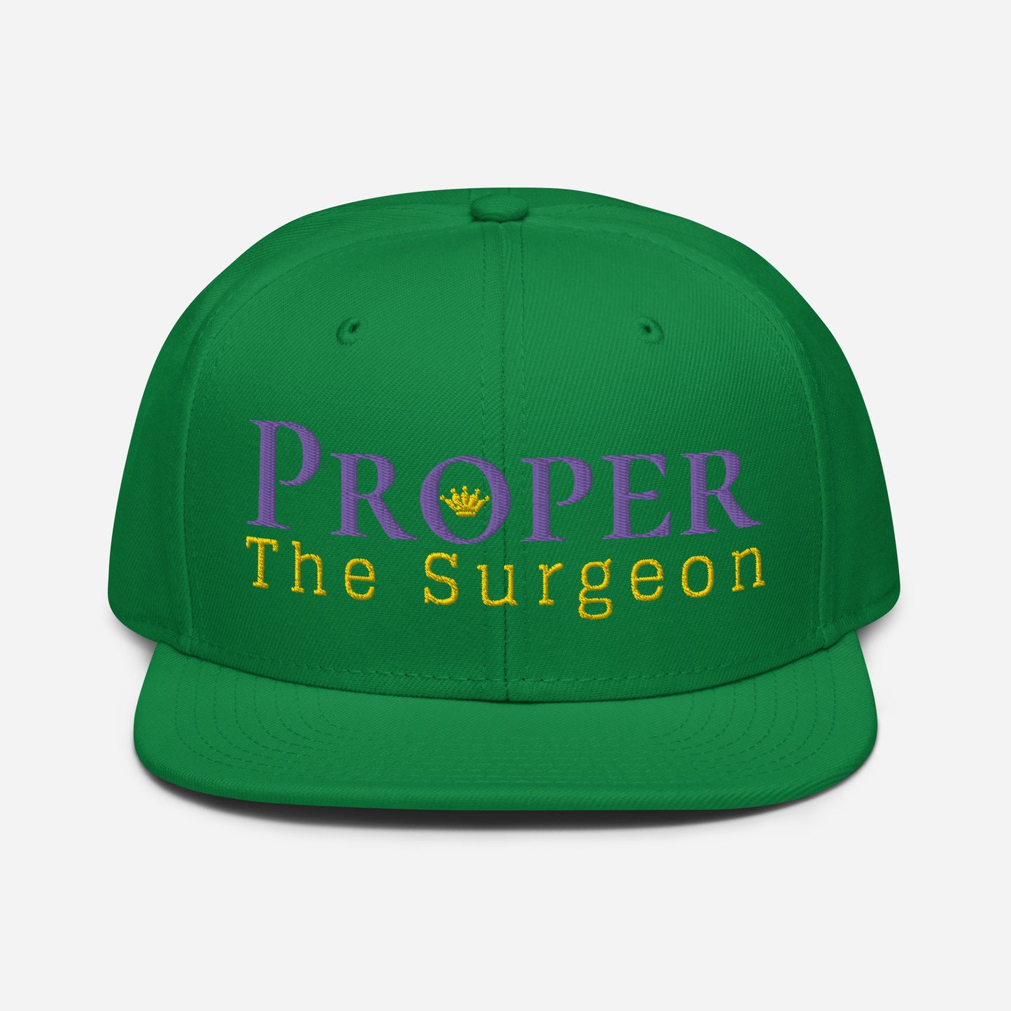 Proper The Surgeon Royal Combo (púrpura/oro/oro) II gorra snapback