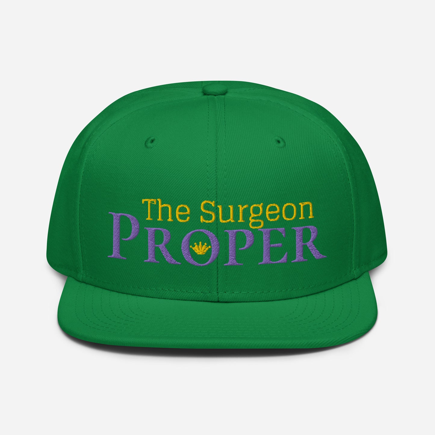 Proper The Surgeon Royal Combo (Purple/Gold/Gold) I Snapback Hat