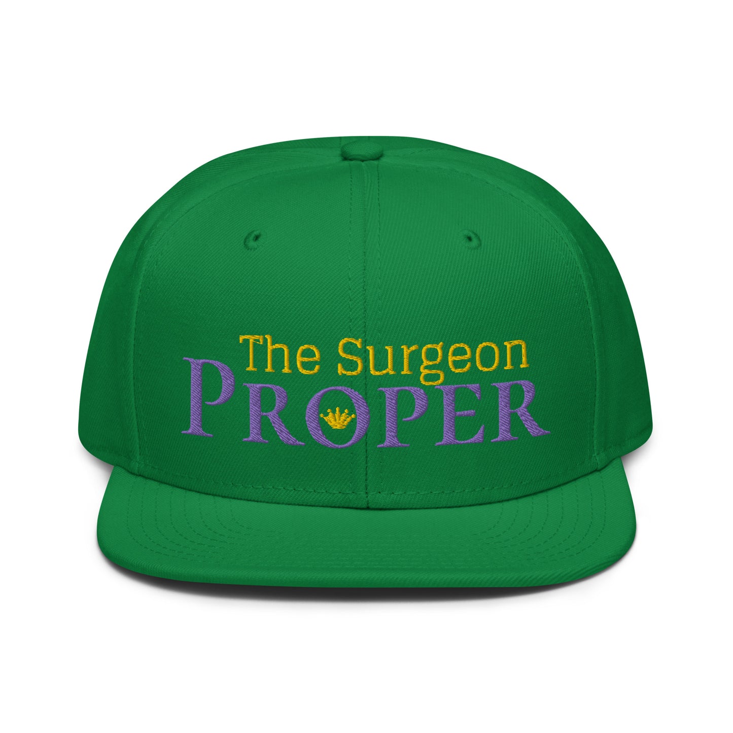 Proper The Surgeon Royal Combo (Purple/Gold/Gold) I Snapback Hat