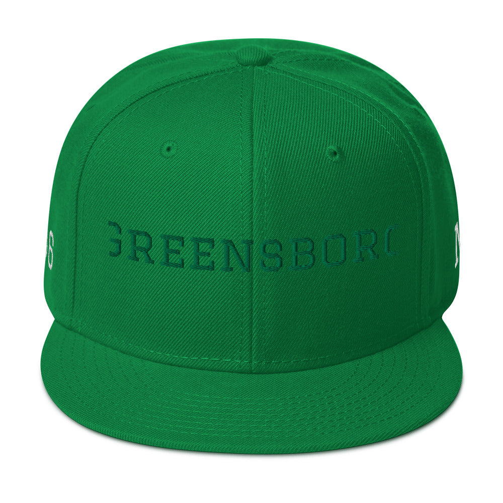 Greensboro ‘Kelly Green/White’ (Snapback)