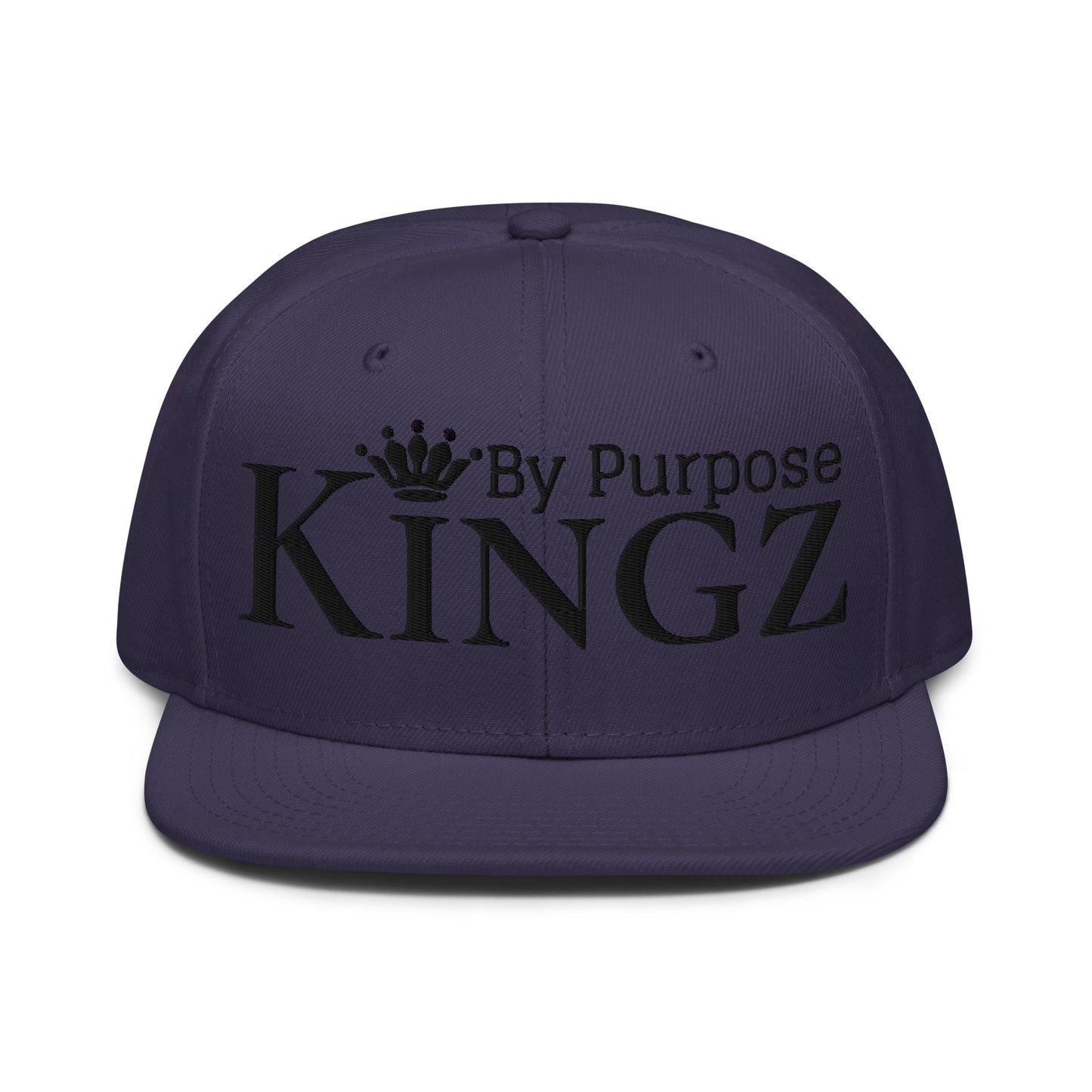 Snapback-Kappe „Kingz By Purpose“ in Schwarz
