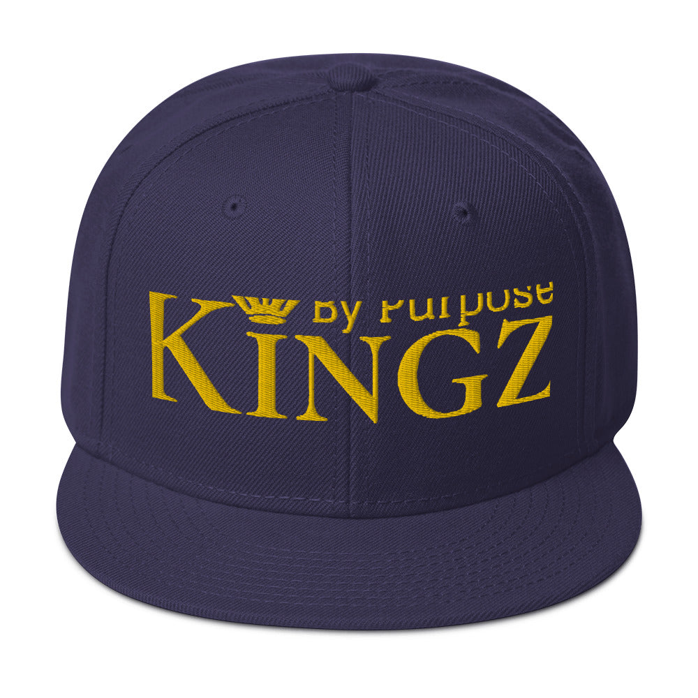 Kingz By Purpose Royal Gold Snapback