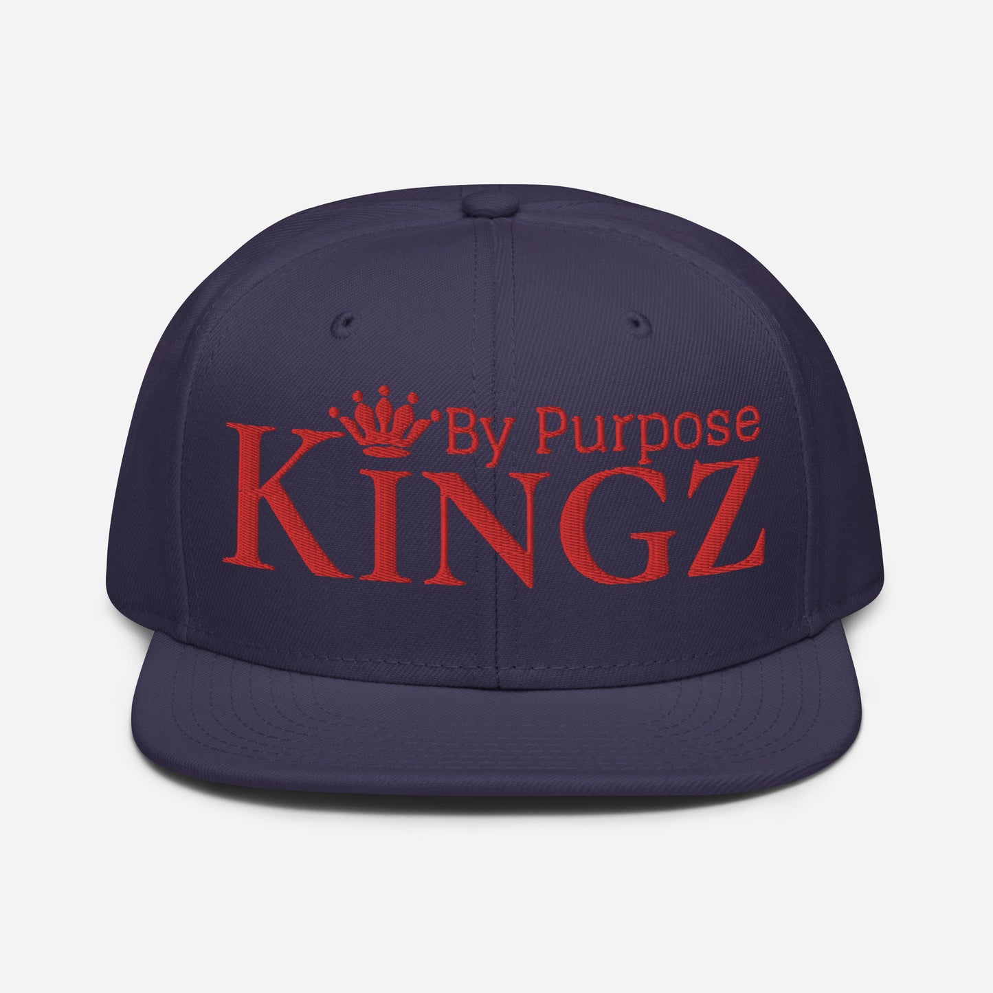 Kingz By Purpose Snapback-Kappe „Wolfpack“ in Rot