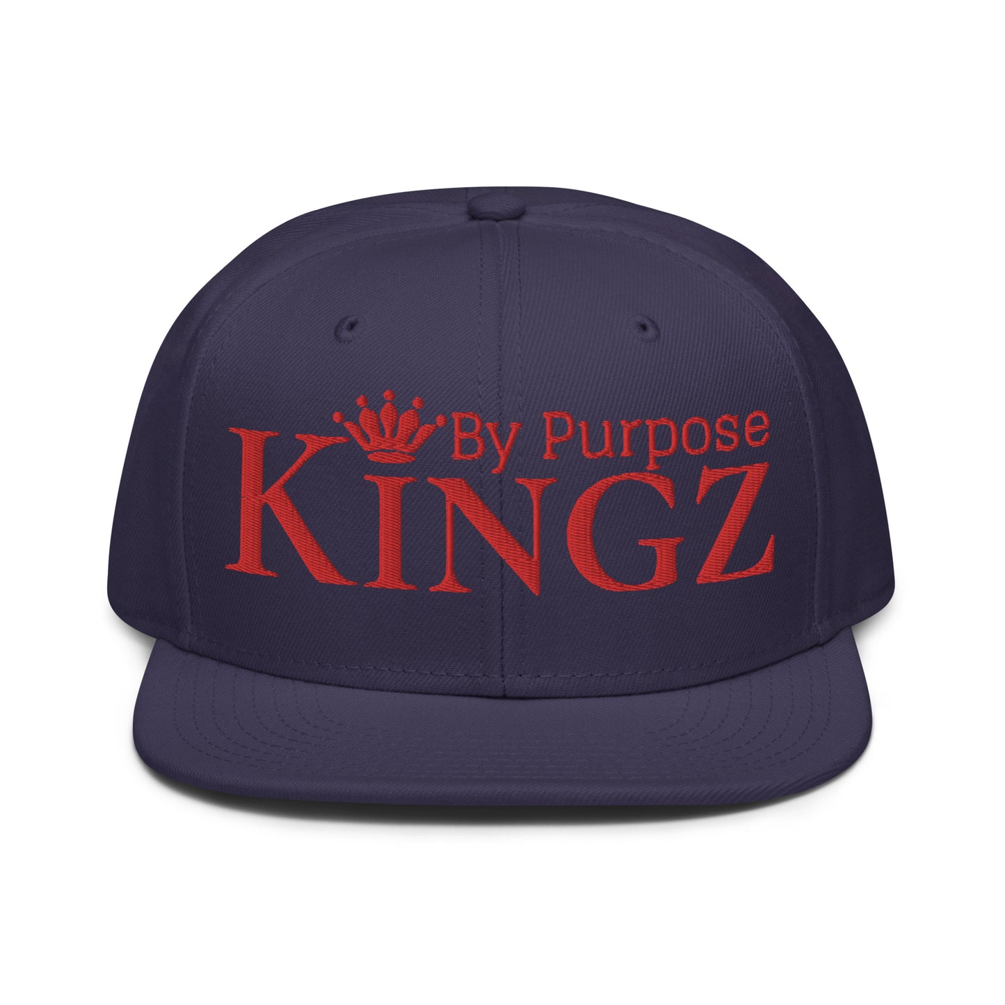Kingz By Purpose Snapback-Kappe „Wolfpack“ in Rot