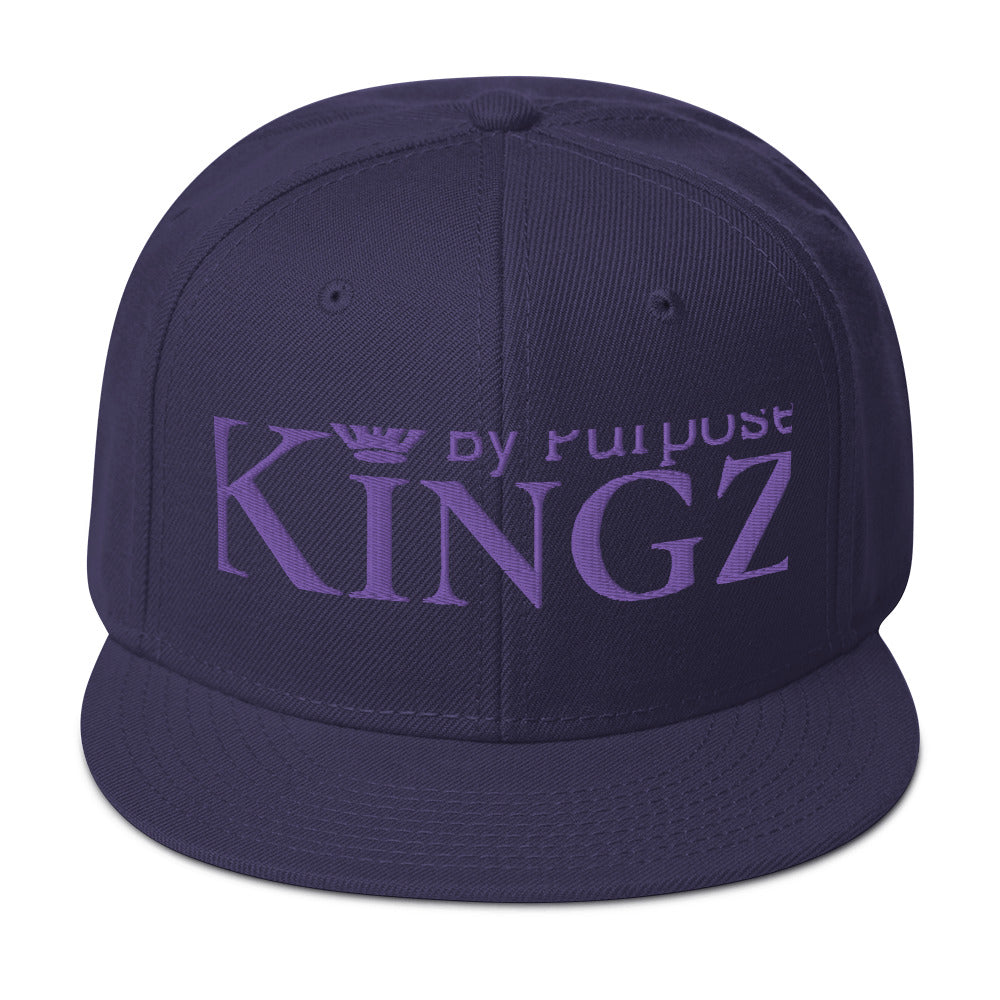 Kingz By Purpose Royal Purple Snapback