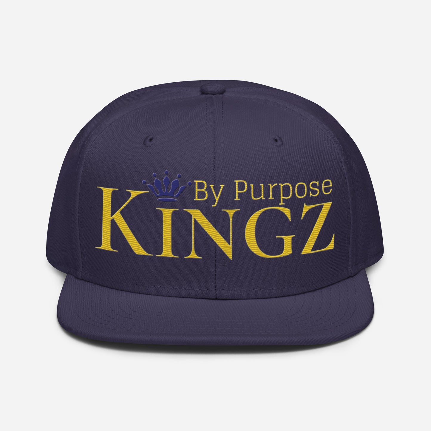 Kingz By Purpose Royal Combo (Gold/Gold/Purple) Snapback