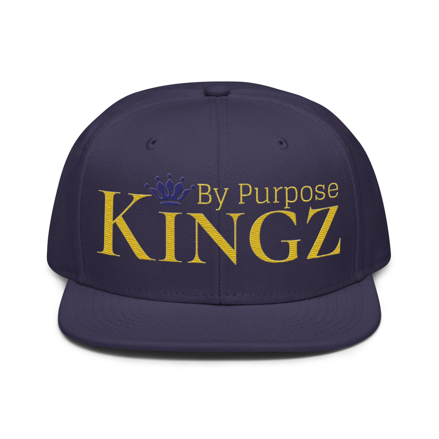 Kingz By Purpose Royal Combo (Gold/Gold/Purple) Snapback