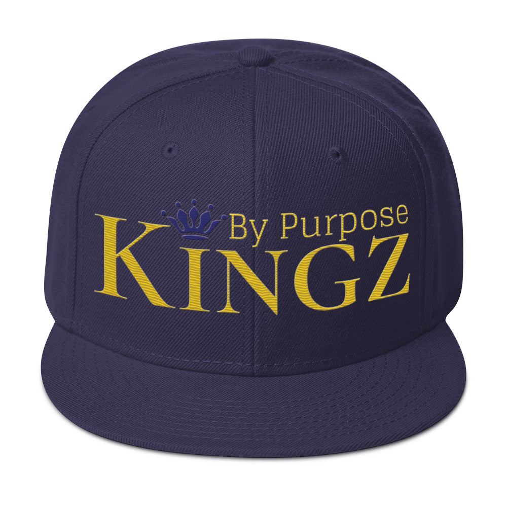 Kingz By Purpose Royal Combo (Gold/Gold/Purple) Snapback