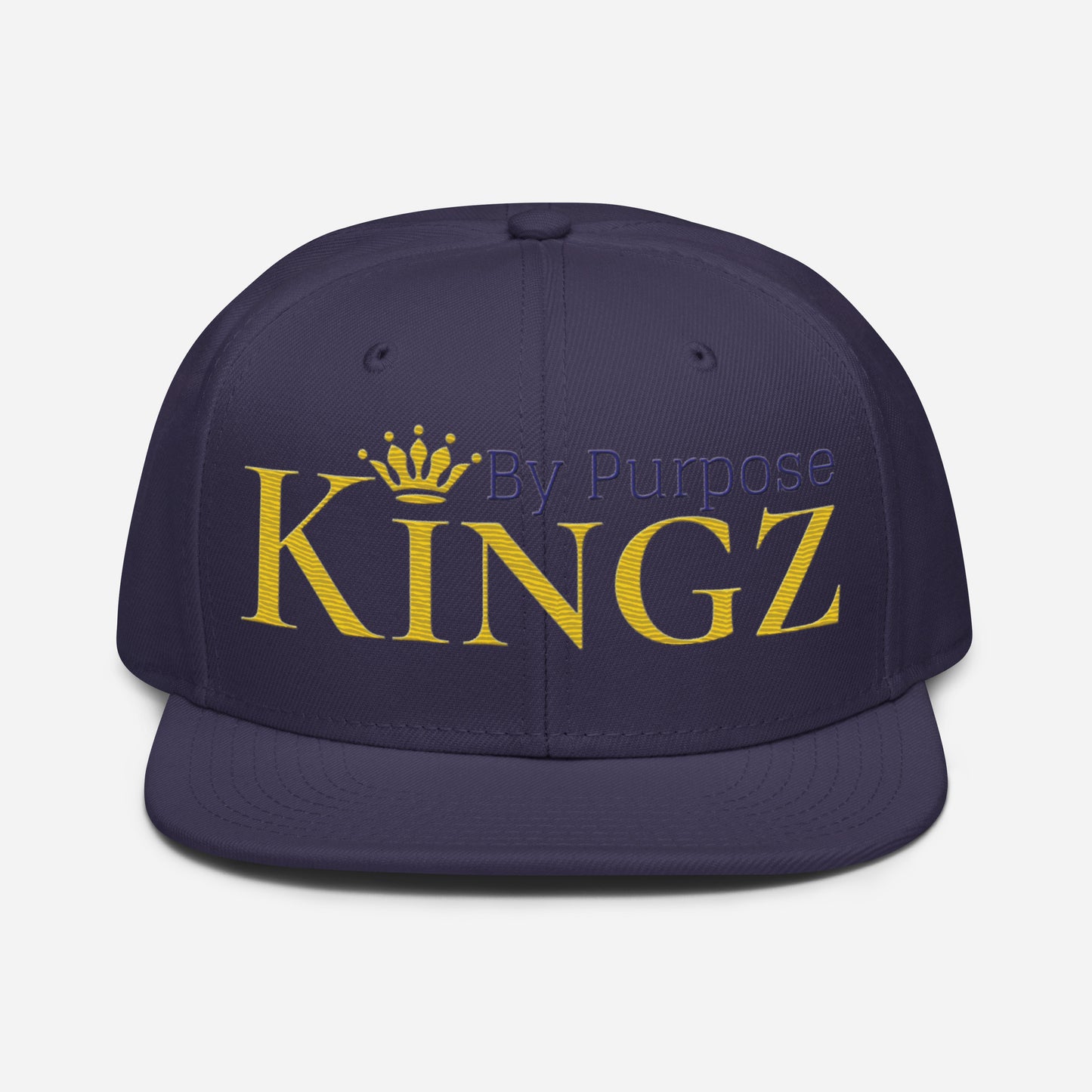 Kingz By Purpose Royal Combo (Gold/Purple/Gold) Snapback