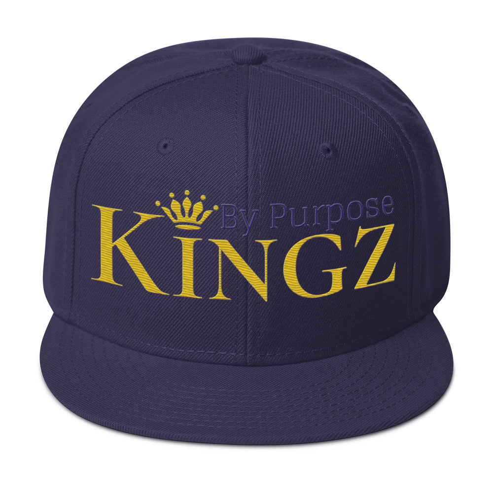 Kingz By Purpose Royal Combo (Gold/Purple/Gold) Snapback