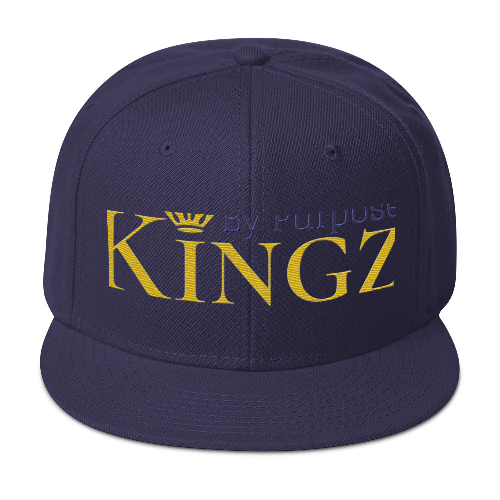 Kingz By Purpose Royal Combo (Gold/Purple/Gold) Snapback