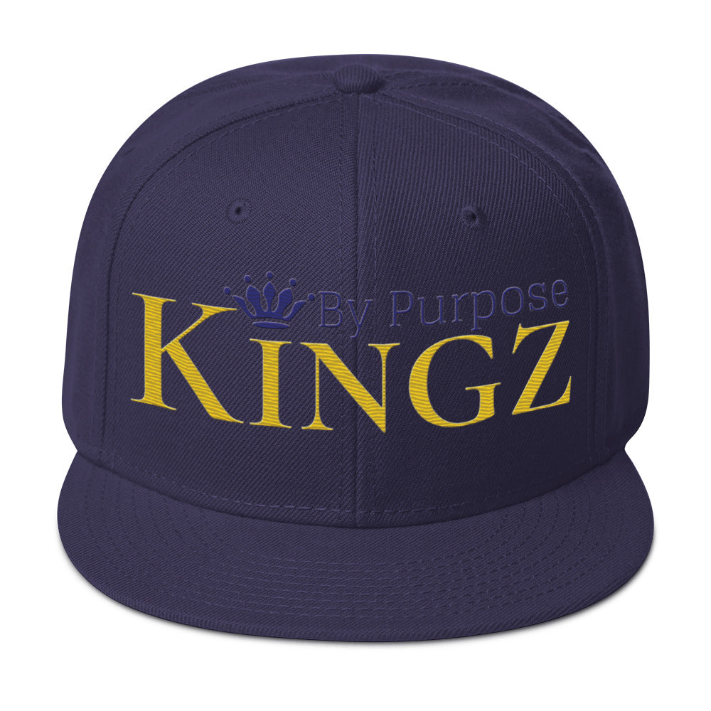 Kingz By Purpose Royal Combo (Gold/Purple/Purple) Snapback