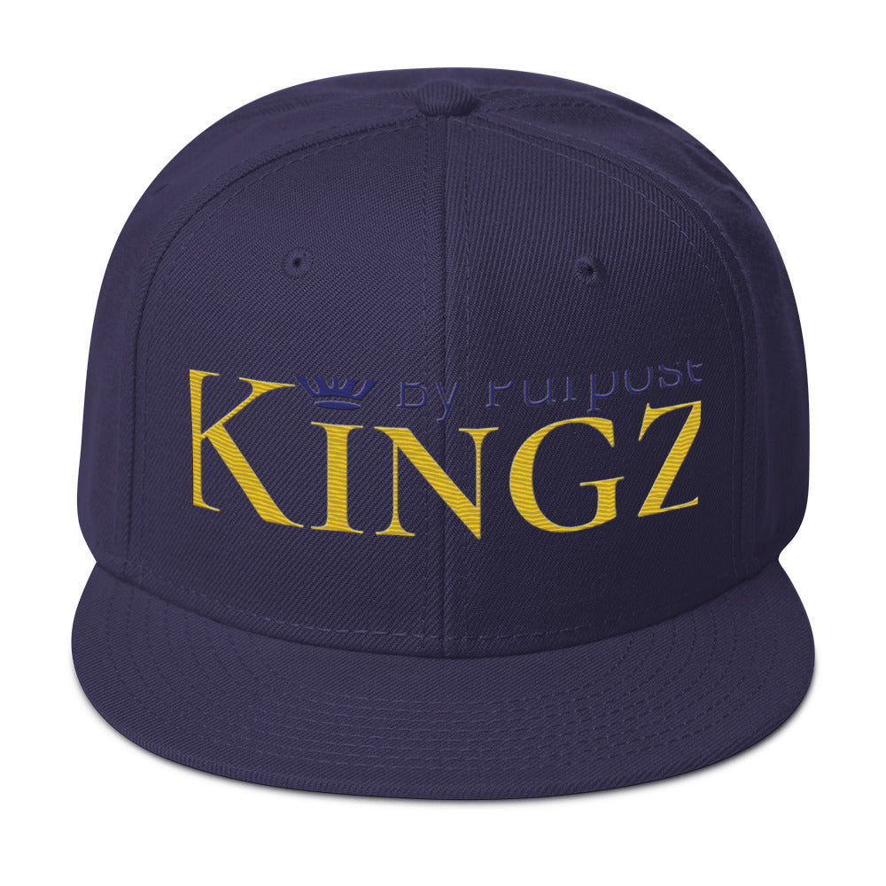 Kingz By Purpose Royal Combo (Gold/Purple/Purple) Snapback