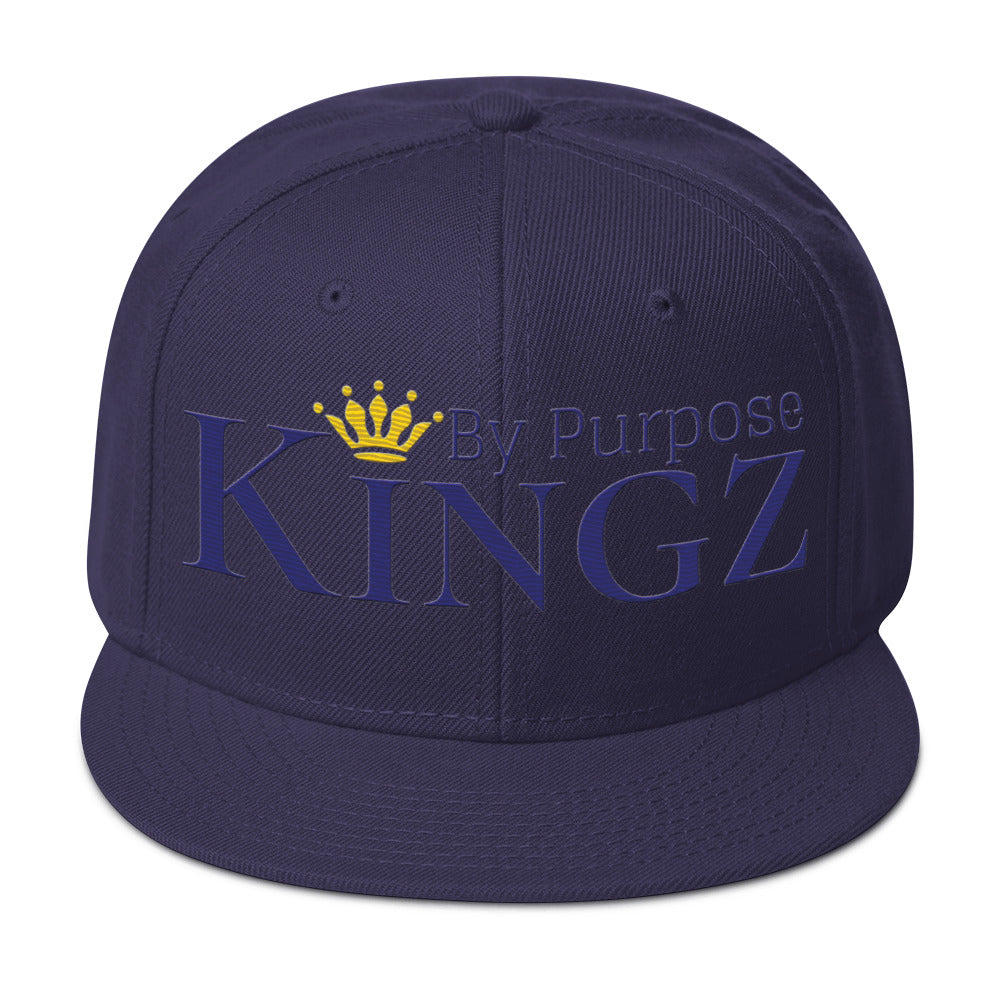 Kingz By Purpose Royal Combo (Purple/Purple/Gold) Snapback