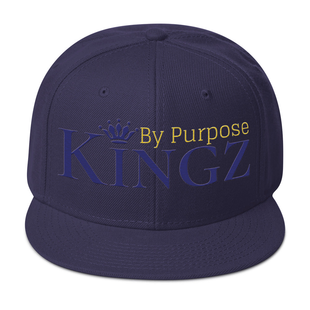 Kingz By Purpose Royal Combo (Purple/Gold/Purple) Snapback