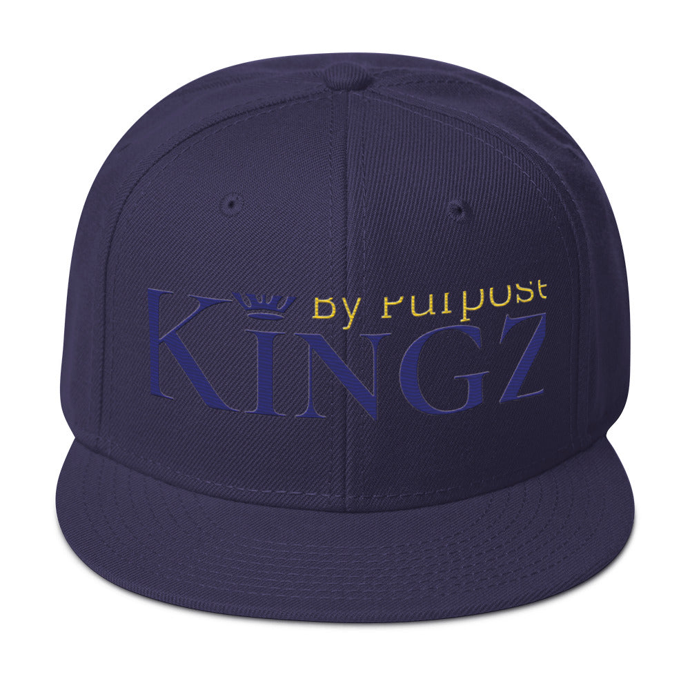 Kingz By Purpose Royal Combo (Purple/Gold/Purple) Snapback