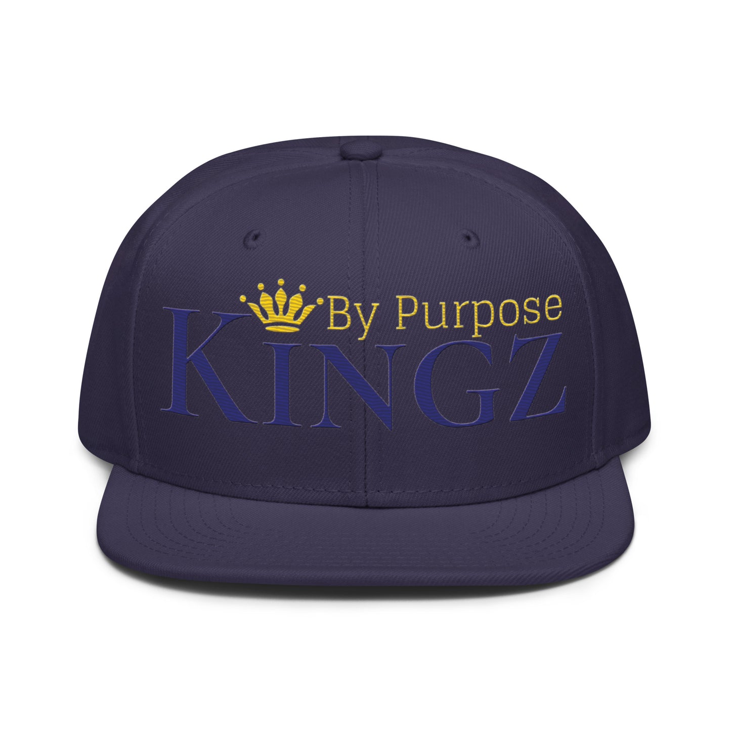 Kingz By Purpose Royal Combo (Purple/Gold/Gold) Snapback