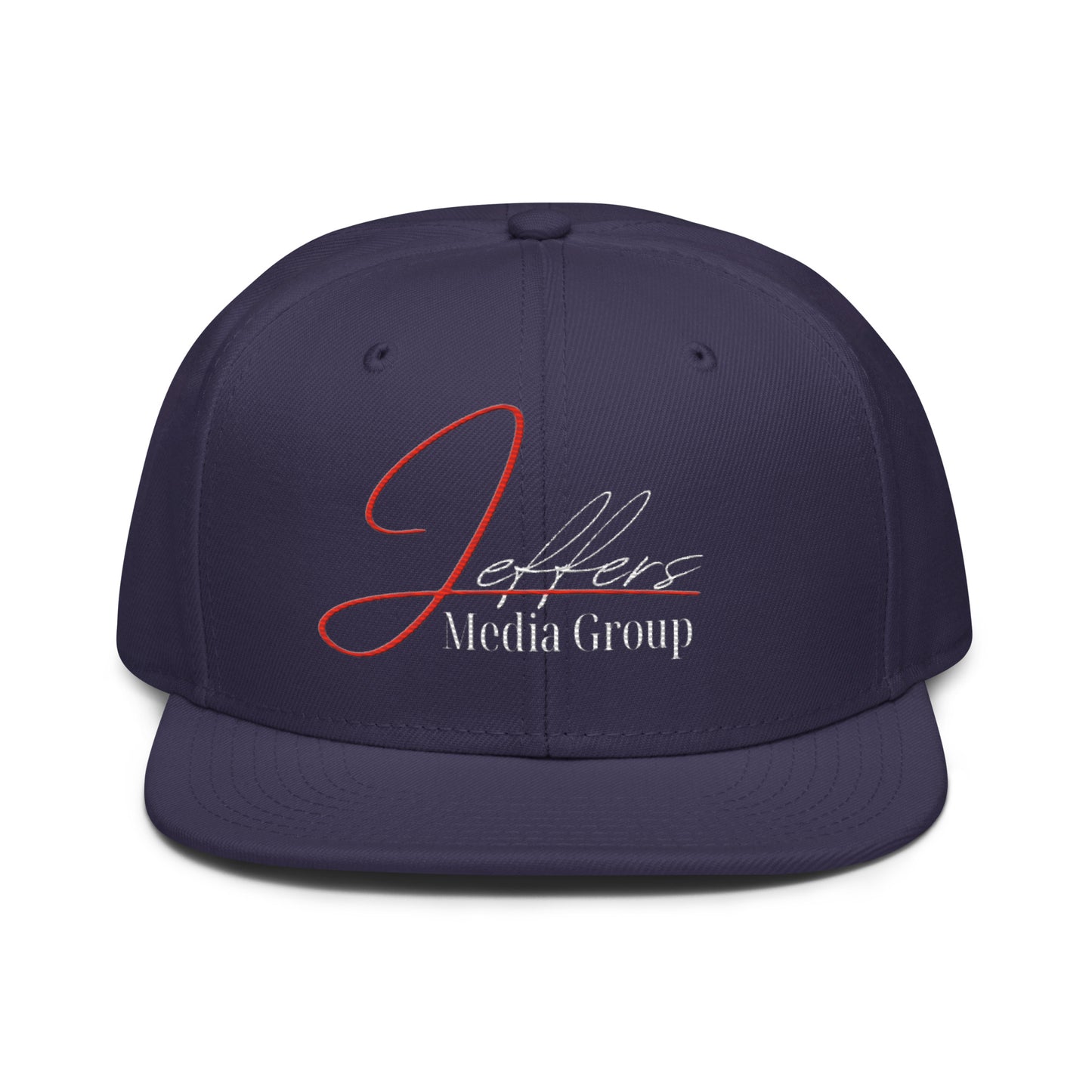 Jeffers Media Group Red J/White (Snapback)