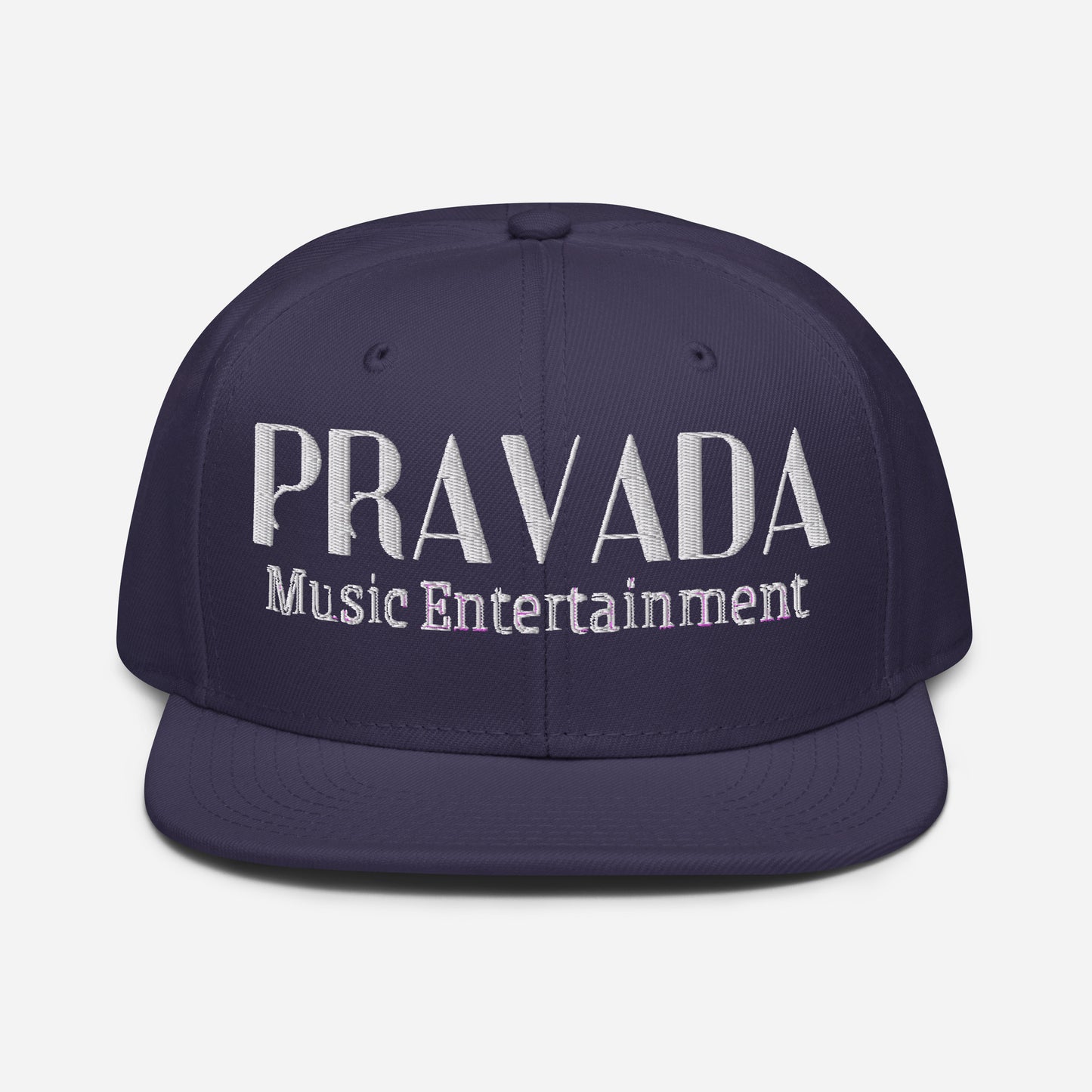 Pravada Music Entertainment White (Snapback)