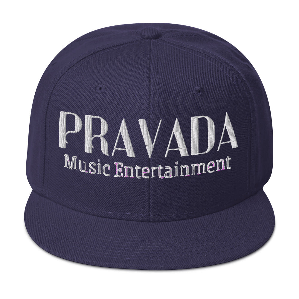 Pravada Music Entertainment White (Snapback)