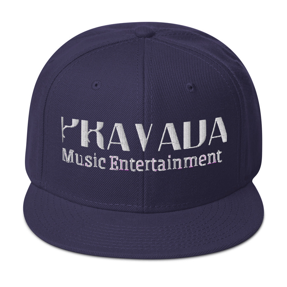 Pravada Music Entertainment White (Snapback)