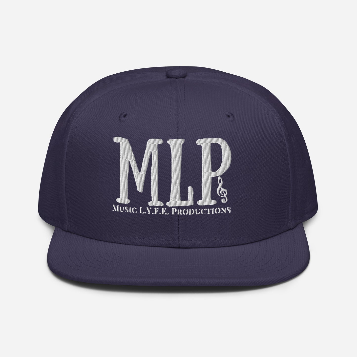 Music L.Y.F.E. Productions White (Snapback)