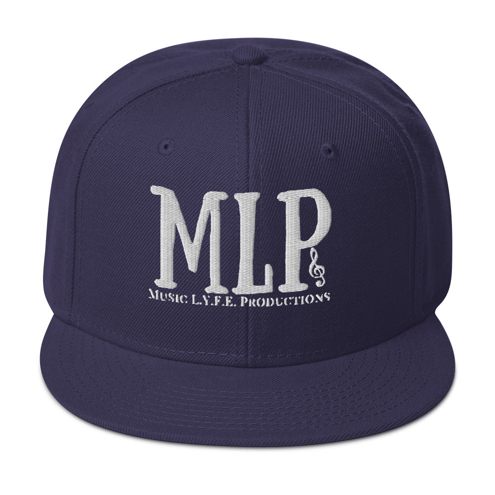 Music L.Y.F.E. Productions White (Snapback)
