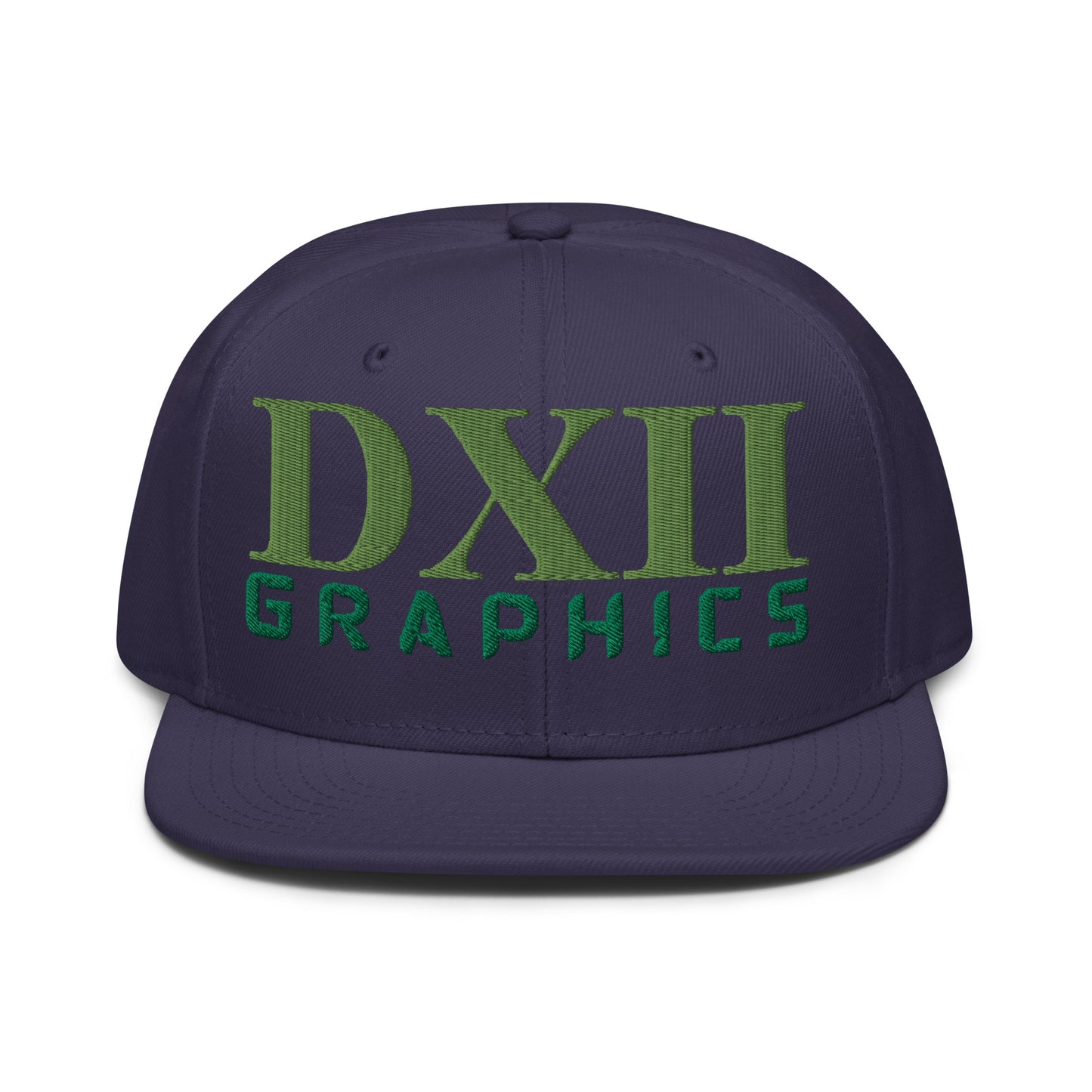 DXII/512 Graphics Kiwi Green/Kelly Green (Snapback)
