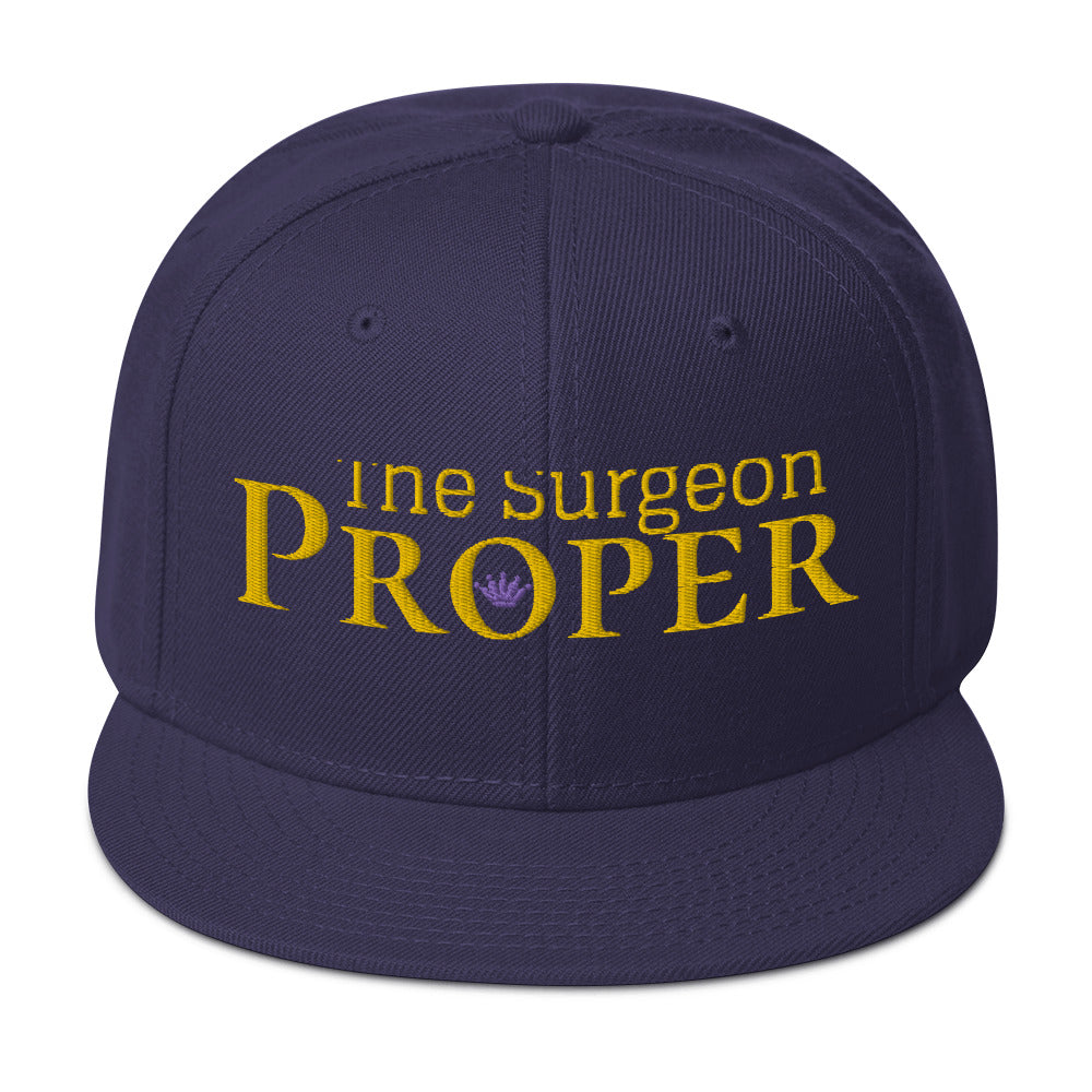 Proper The Surgeon Royal Combo (Gold/Gold/Purple) I Snapback Hat