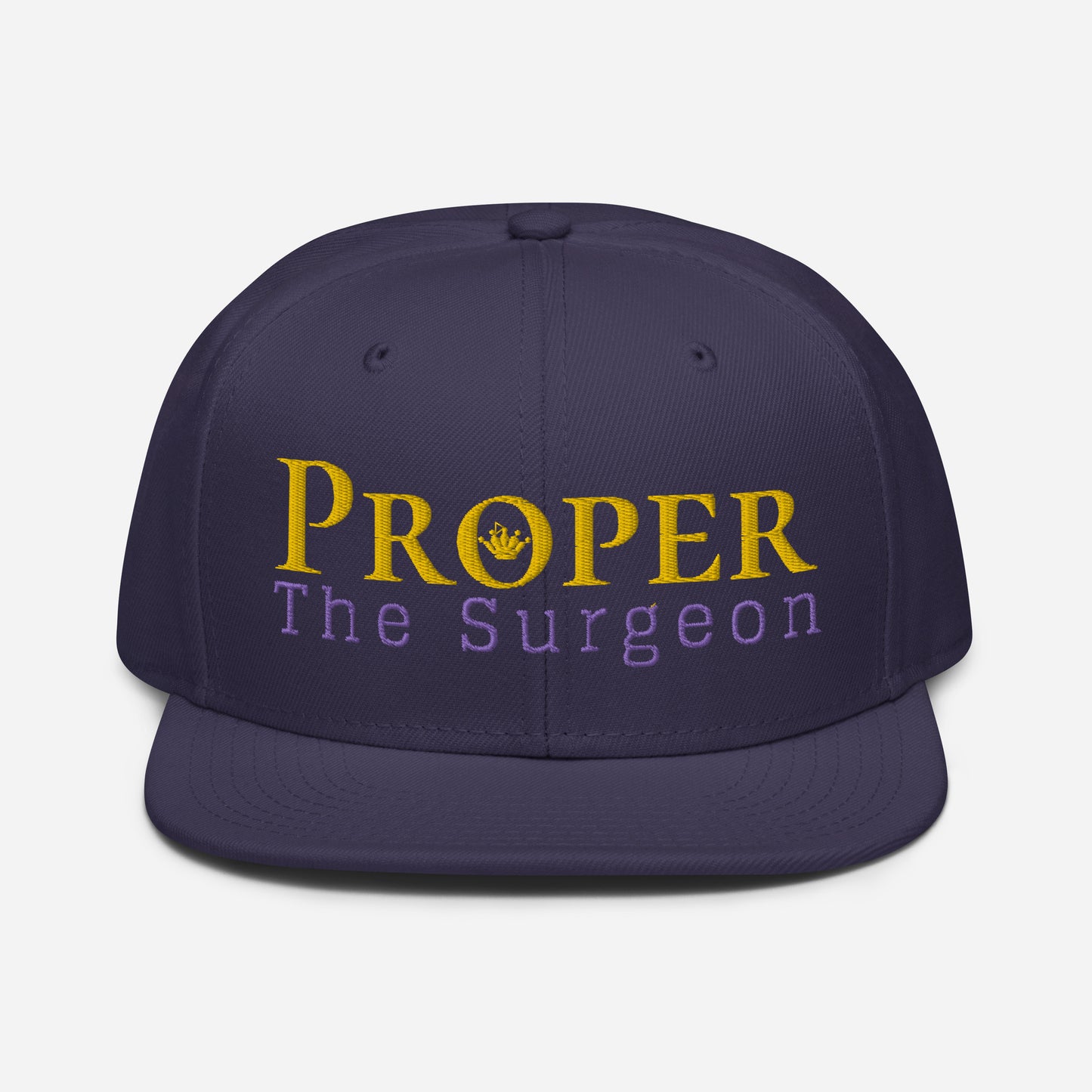 Proper The Surgeon Royal Combo (Gold/Purple/Gold) II Snapback Hat
