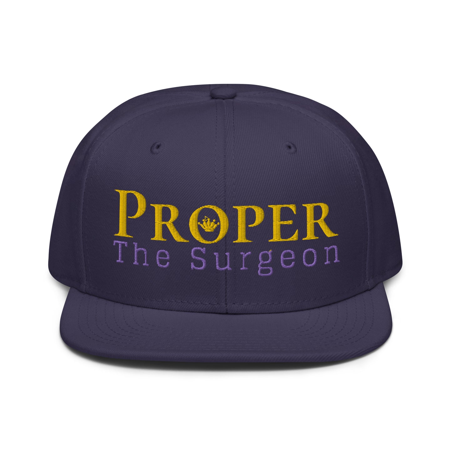 Proper The Surgeon Royal Combo (Gold/Purple/Gold) II Snapback Hat
