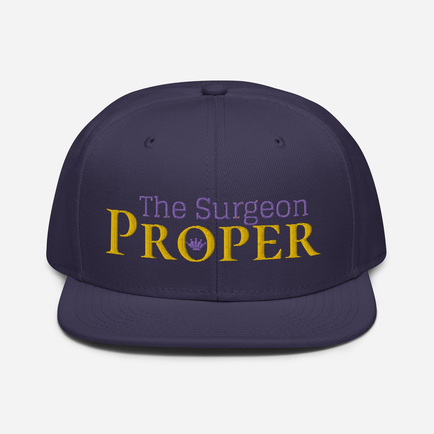Proper The Surgeon Royal Combo (Gold/Purple/Purple) I Snapback Hat