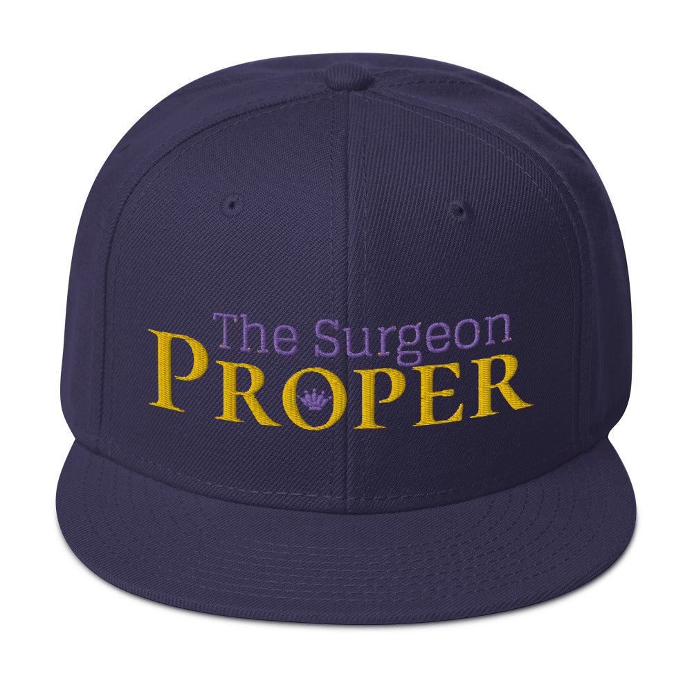 Proper The Surgeon Royal Combo (Gold/Purple/Purple) I Snapback Hat