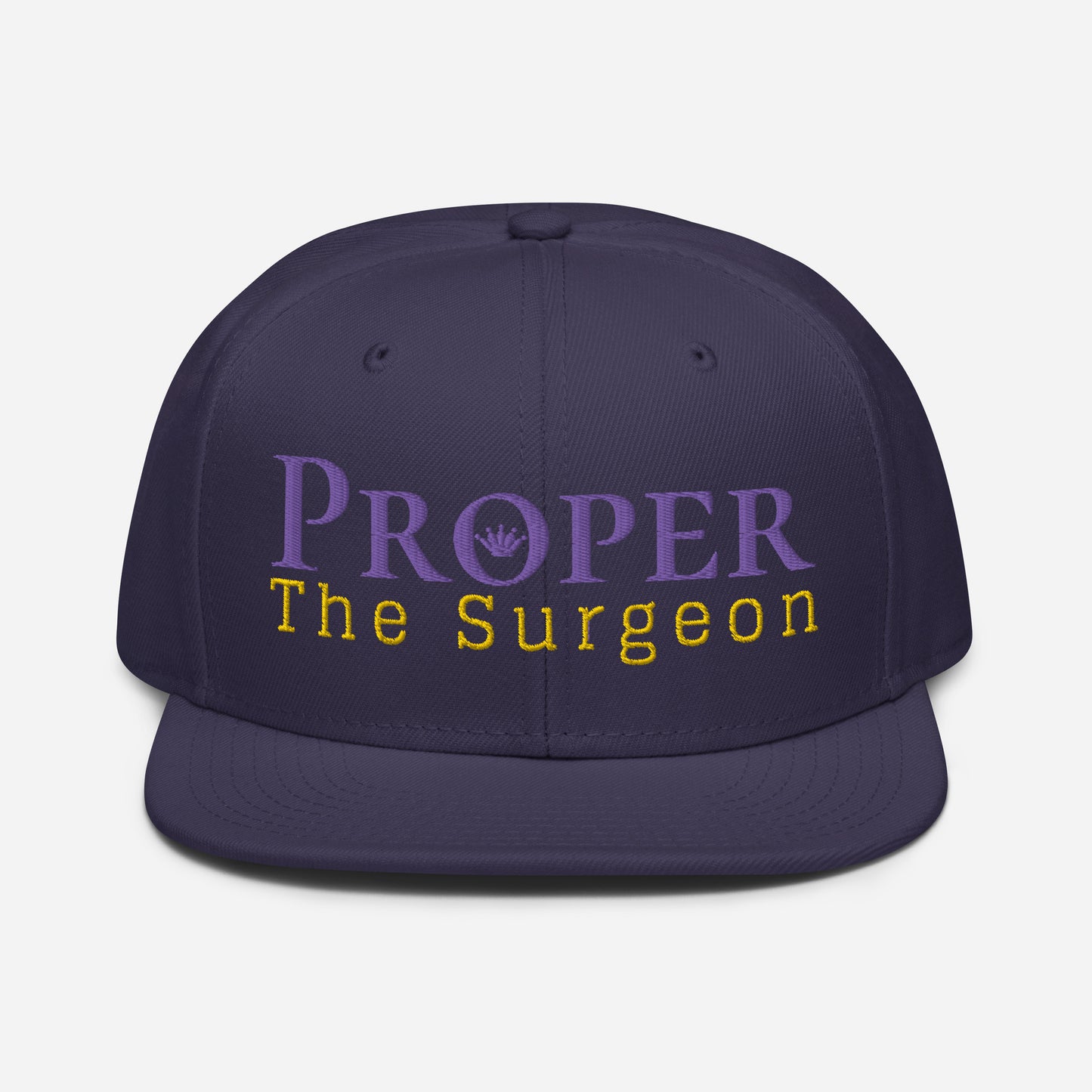 Proper The Surgeon Royal Combo (Purple/Gold/Purple) II Snapback Hat