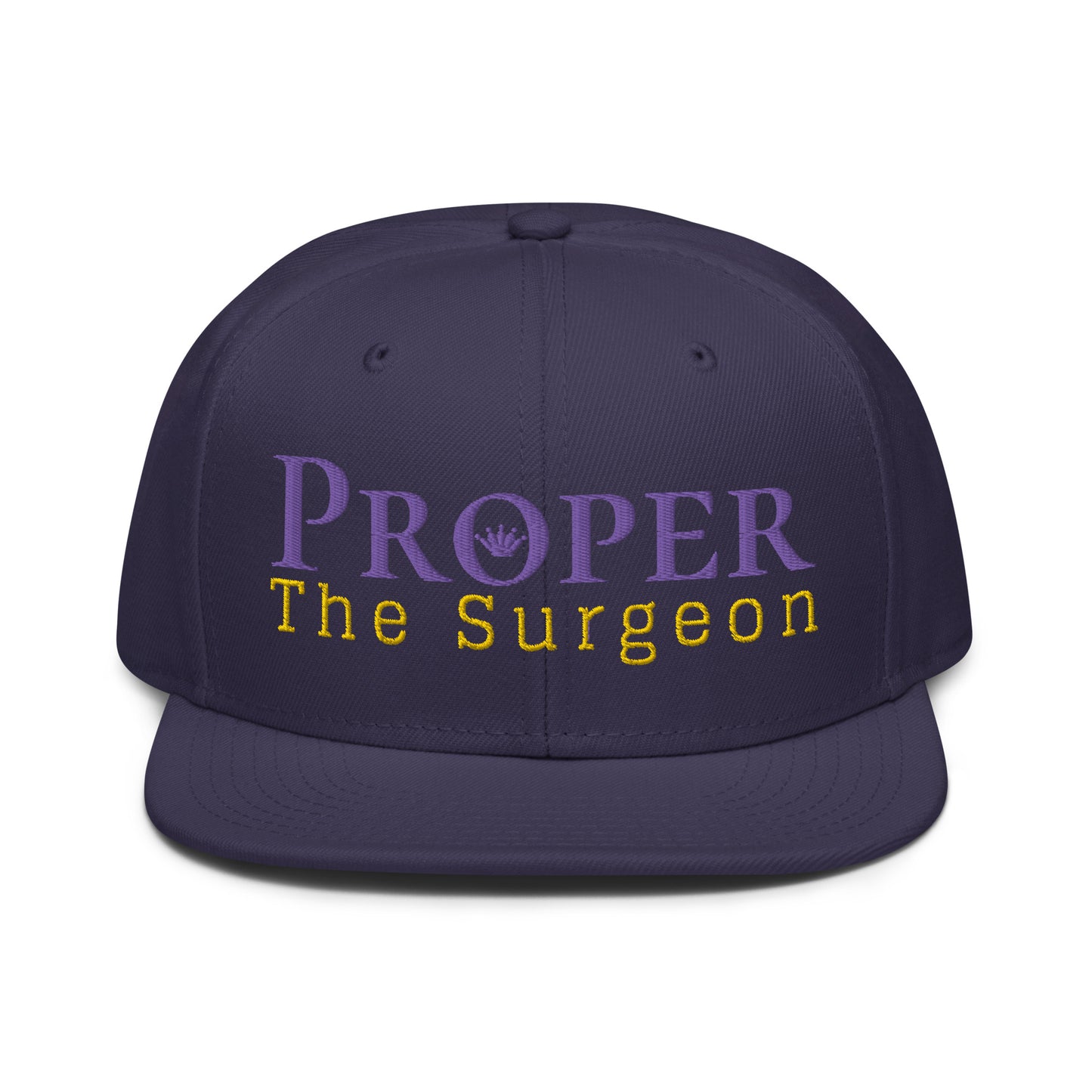 Proper The Surgeon Royal Combo (Purple/Gold/Purple) II Snapback Hat