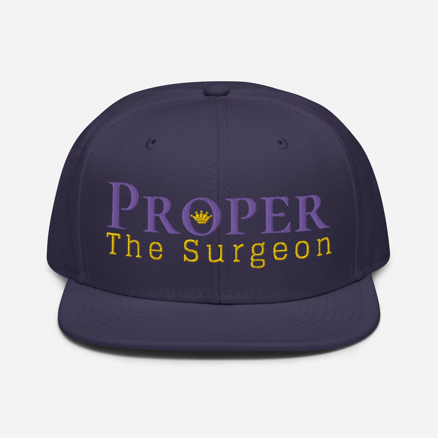 Proper The Surgeon Royal Combo (púrpura/oro/oro) II gorra snapback