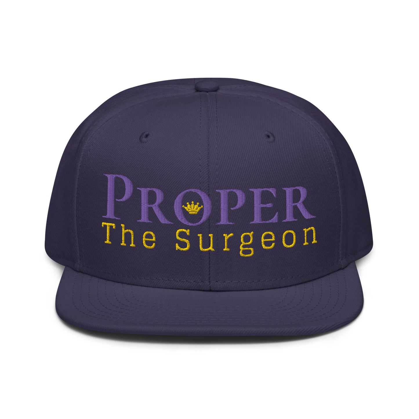 Proper The Surgeon Royal Combo (púrpura/oro/oro) II gorra snapback