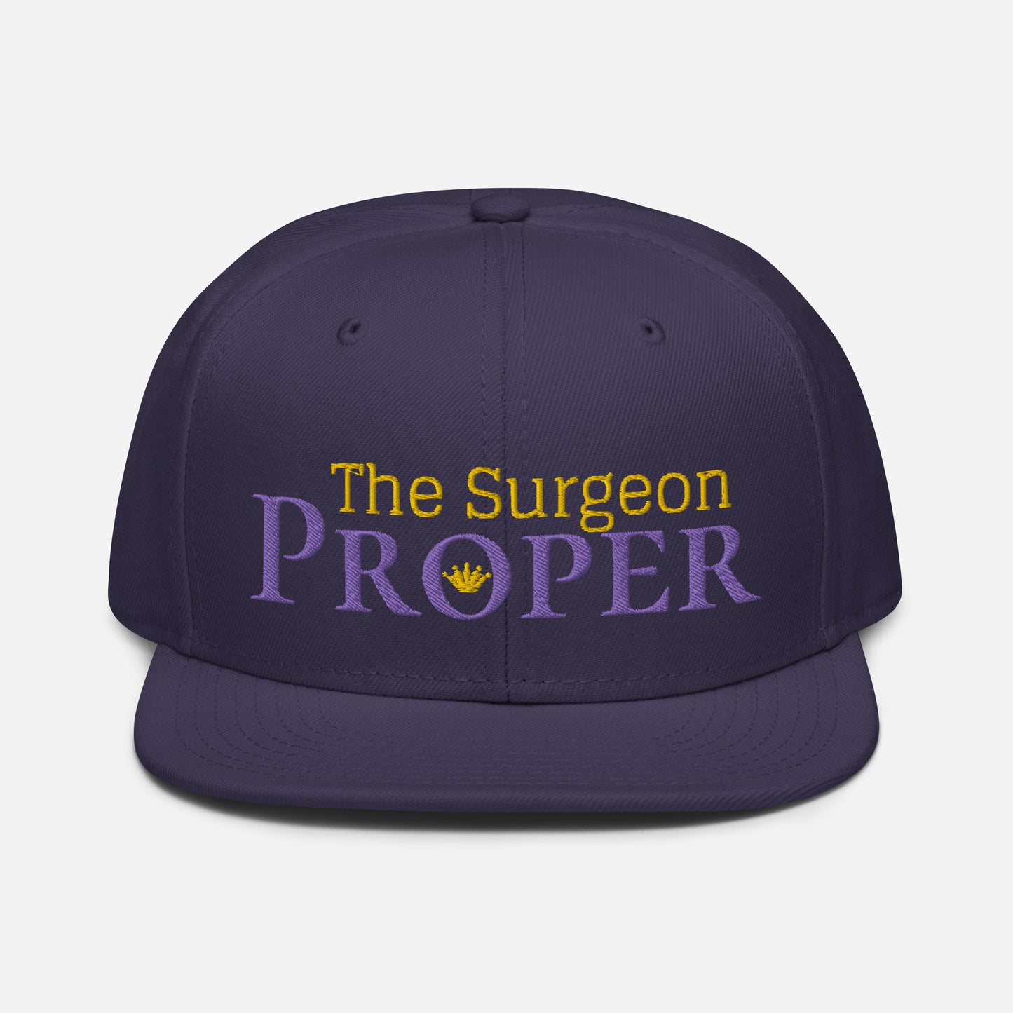 Proper The Surgeon Royal Combo (Purple/Gold/Gold) I Snapback Hat