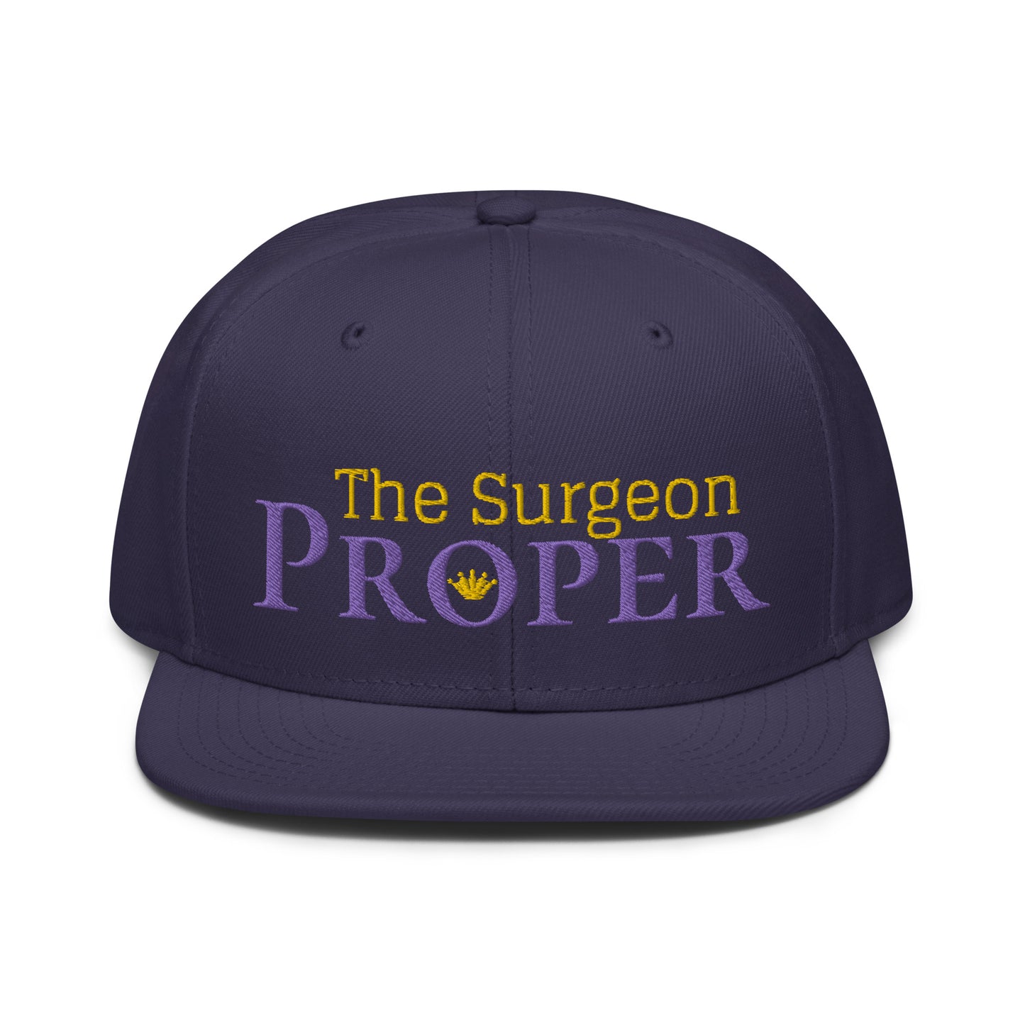 Proper The Surgeon Royal Combo (Purple/Gold/Gold) I Snapback Hat