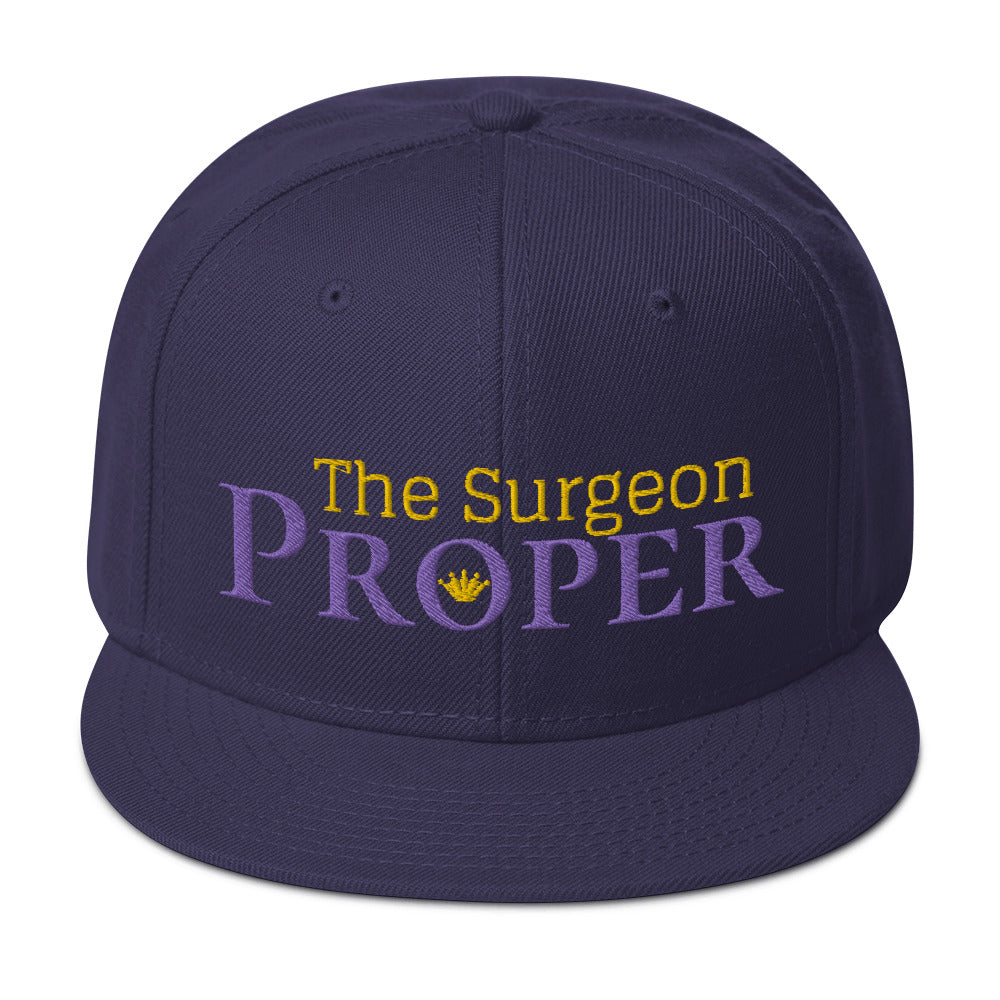 Proper The Surgeon Royal Combo (Purple/Gold/Gold) I Snapback Hat