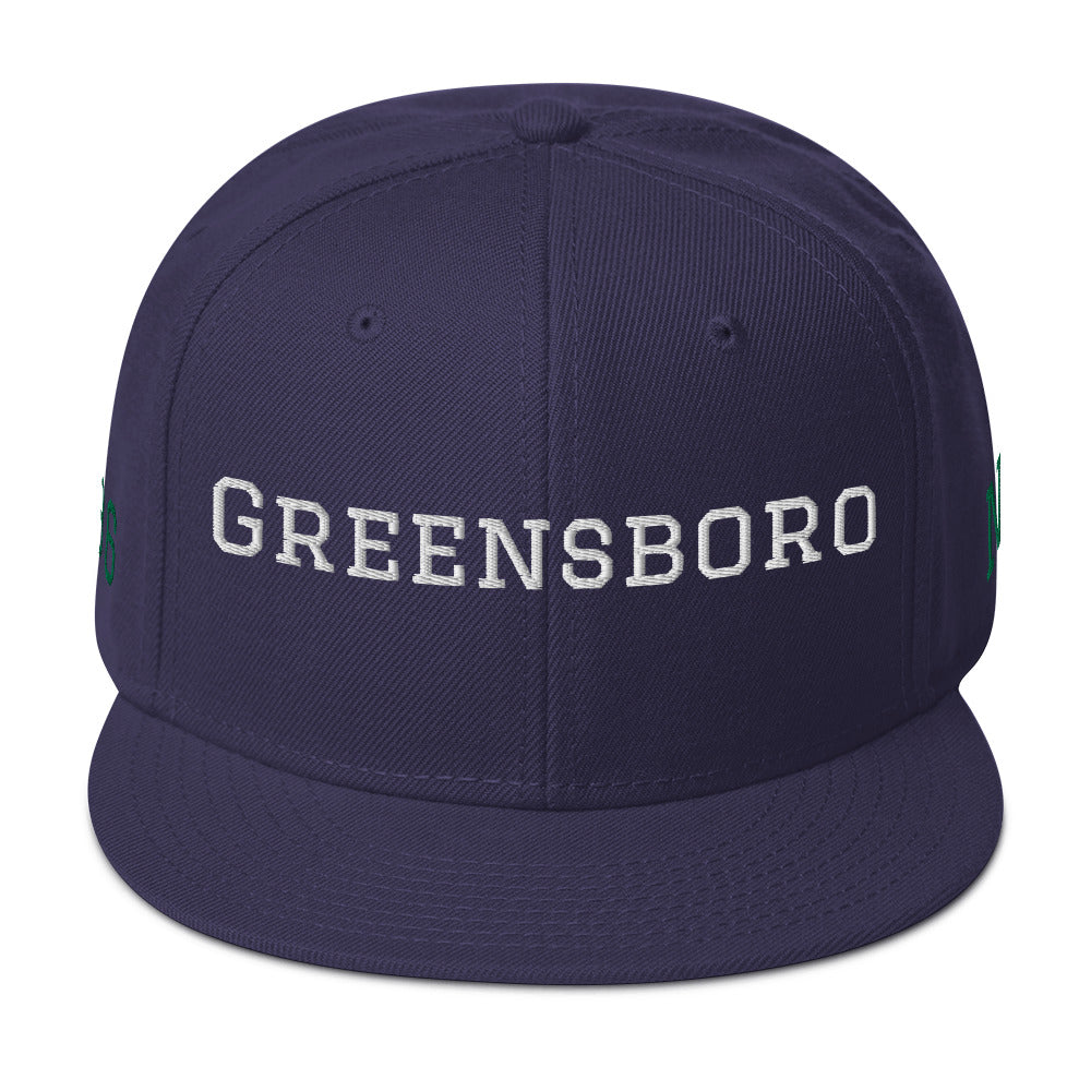 Greensboro ‘White/Kelly Green’ (Snapback)